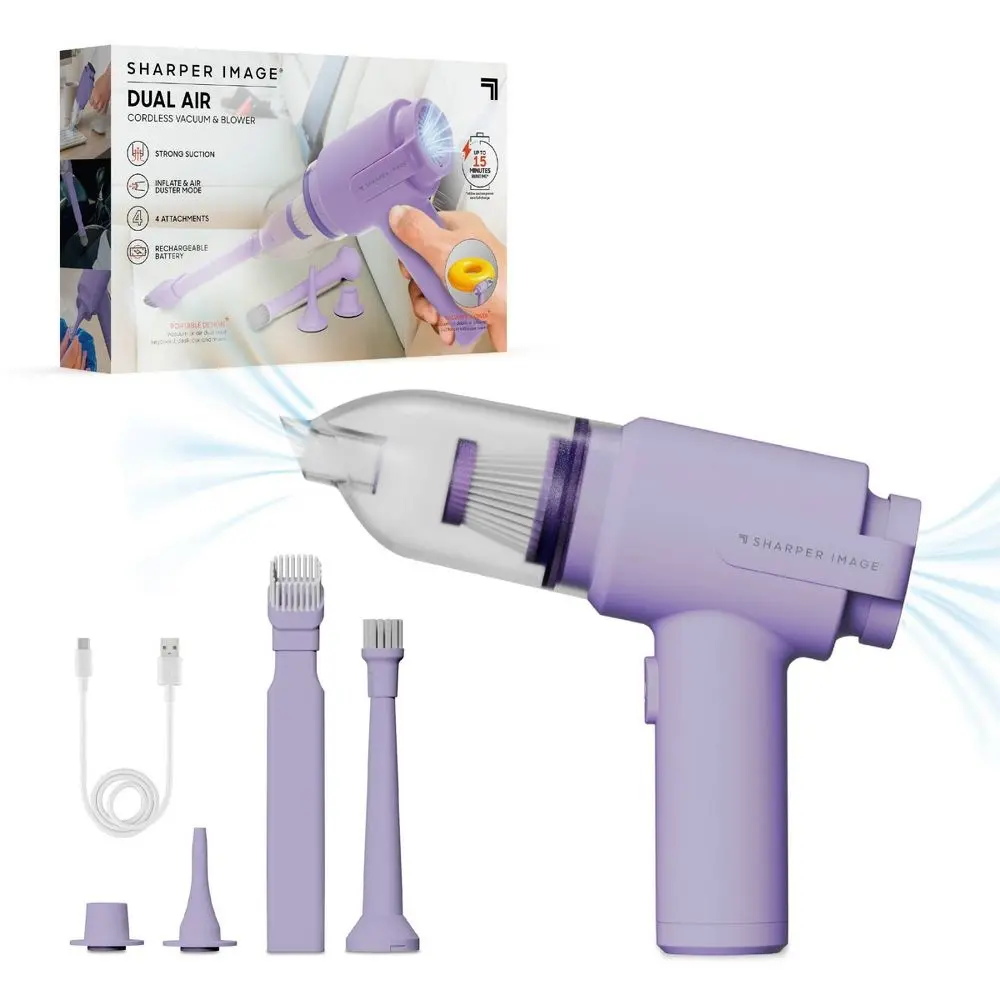 Sharper Image Cordless Handheld Vacuum and Blower Sharper Image Cordless Handheld Vacuum and Blower