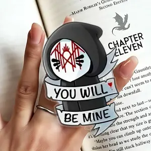Sleep Token "You Will Be Mine" Chibi Vessel Phone Grip– Holographic Die Cut Vinyl | Band Merch Gift for Worshippers & BookTok Fans