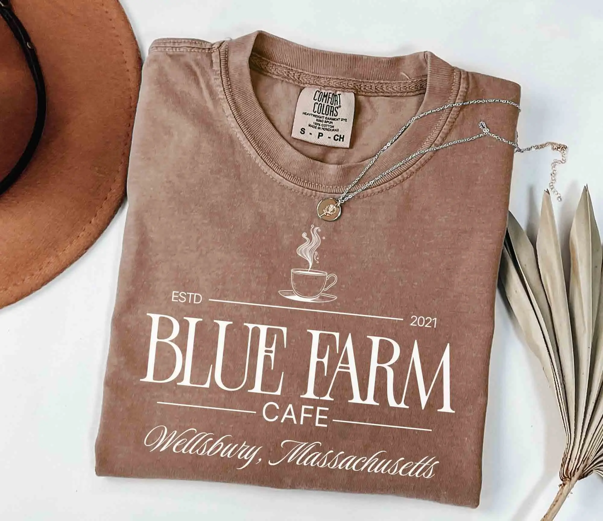 Blue Farm Cafe Shirt, Ginny and Georgia Inspired Shirt, Wellsbury T-Shirt, TV Show Inspired Fan Merch, Comfort Colors Graphic Tshirt