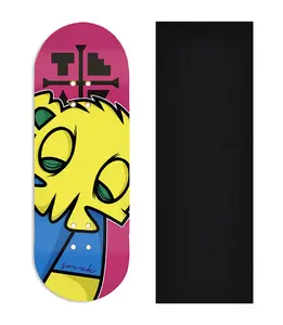 Heat Transfer Graphic Wooden Fingerboard Deck, @prodbyswtchflp - Entry #112