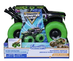 Monster Jam swimways truck sprinkler summer fun