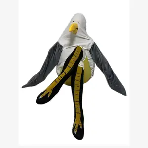 2025 Popular Ranking Chicken Claw Seagull Cosplay Costume Handmade Abstract Quirky Unisex Clothing Custom Cosplay for Men and Women