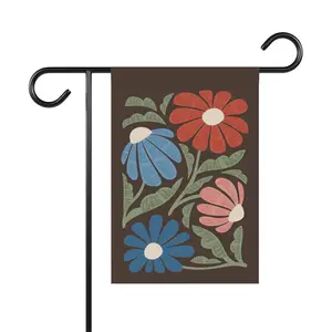 Yard Flag, Trump Sucks Subtle Flower Design Outdoor Banner, Garden Sign, Protest Decor, Political Statement Gift, Anti-Trump Decor