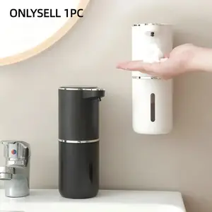 Automatic Wall-Mounted Hand Soap Dispenser with Infrared Sensor, Touchless Soap Dispenser, Foam and Liquid Machine, USB Charging, Home Bathroom Hygiene Accessory