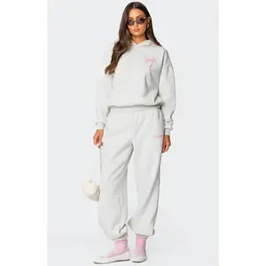 Edikted Women's Sasha Bow Detail Sweatpants