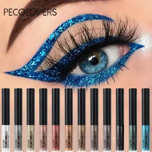 Eyeliner Diamond Shining Liquid Eye Shadow Smooth Eyeliner Texture Monochrome Sexy Beauty Eye Makeup Cosmetics Tools
