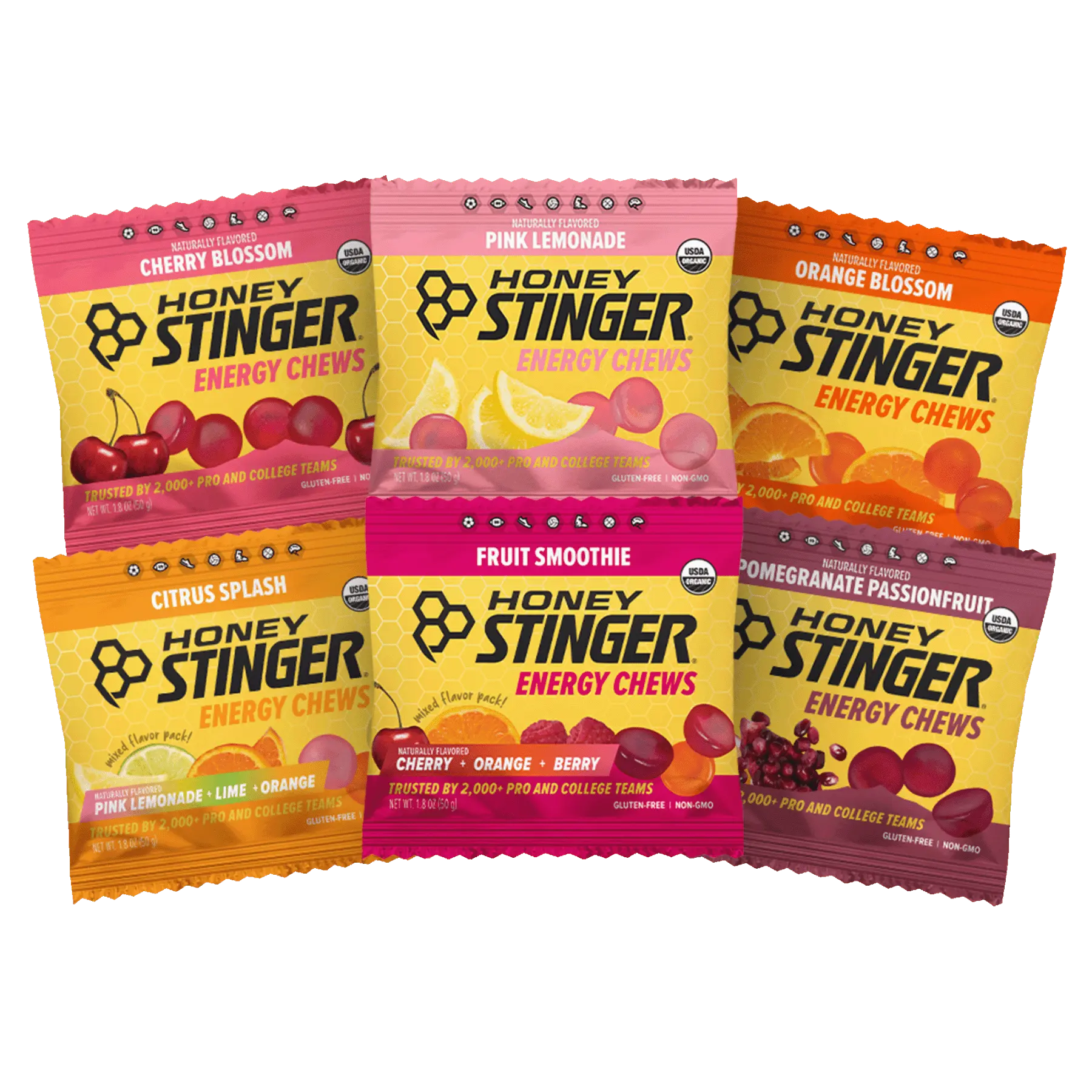 Classic Energy Chew Sampler Pack of 6
