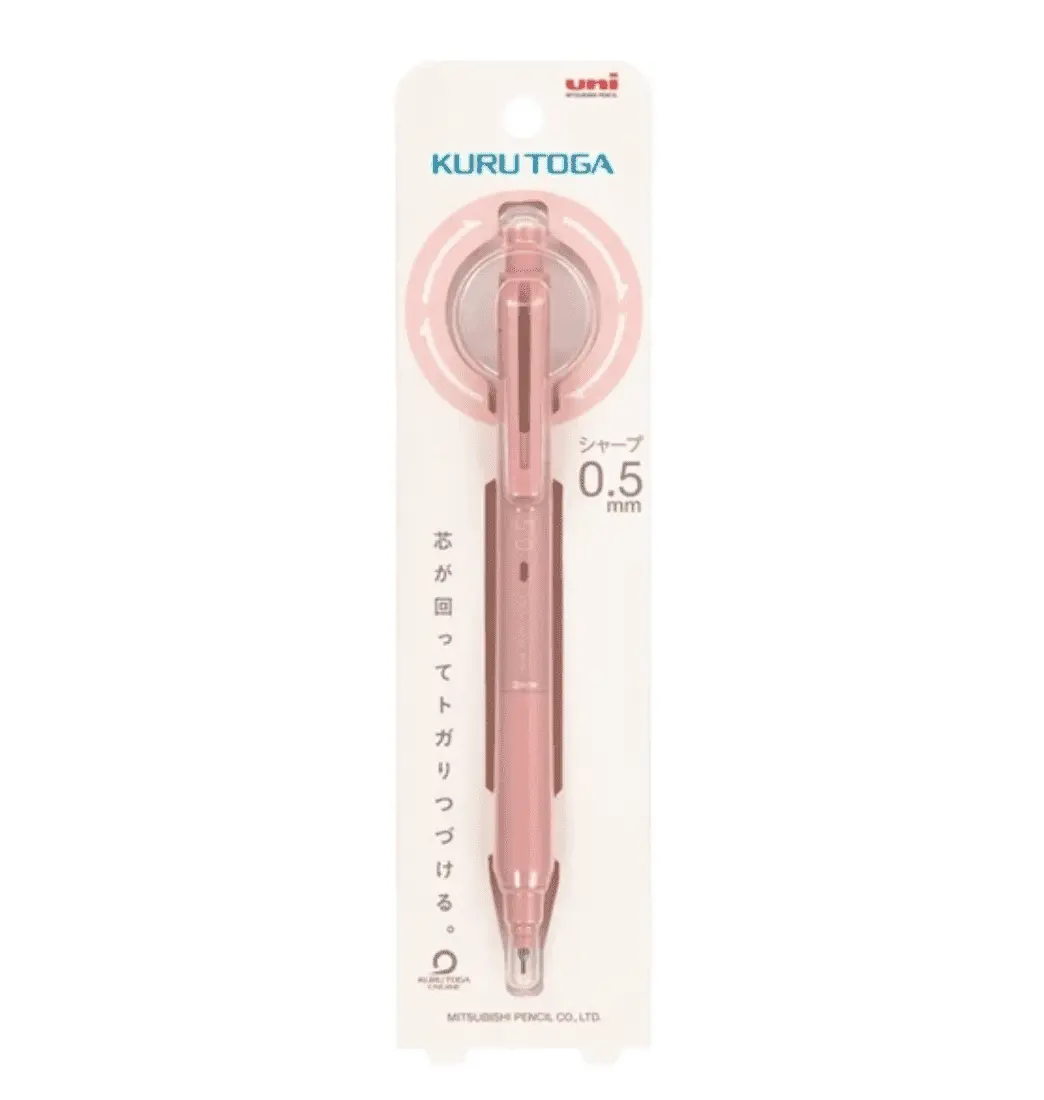 Uni-ball Kuru Toga KS Mechanical Pencil 0.5mm Coral Pink