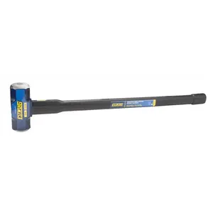 Estwing 8 lbs Straight Steel Sledge Hammer, 30 in. Steel Handle, Hand Tools for Heavy-Duty Demolition & Construction