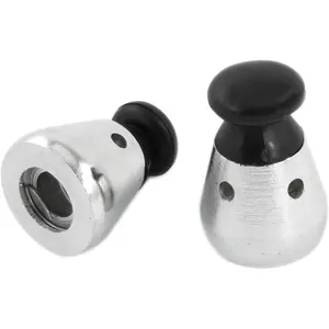 Cooker Jigger Valve Pack of 2 Black (2 pcs)