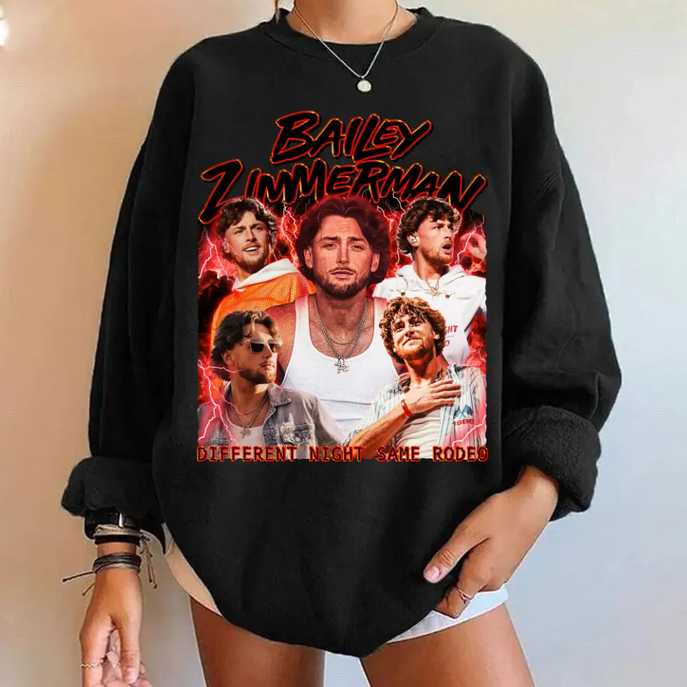 Bailey Z Different Night Same Rodeo Sweatshirt Hoodie TShirt, Music Shirt For Fans, Fan Gift