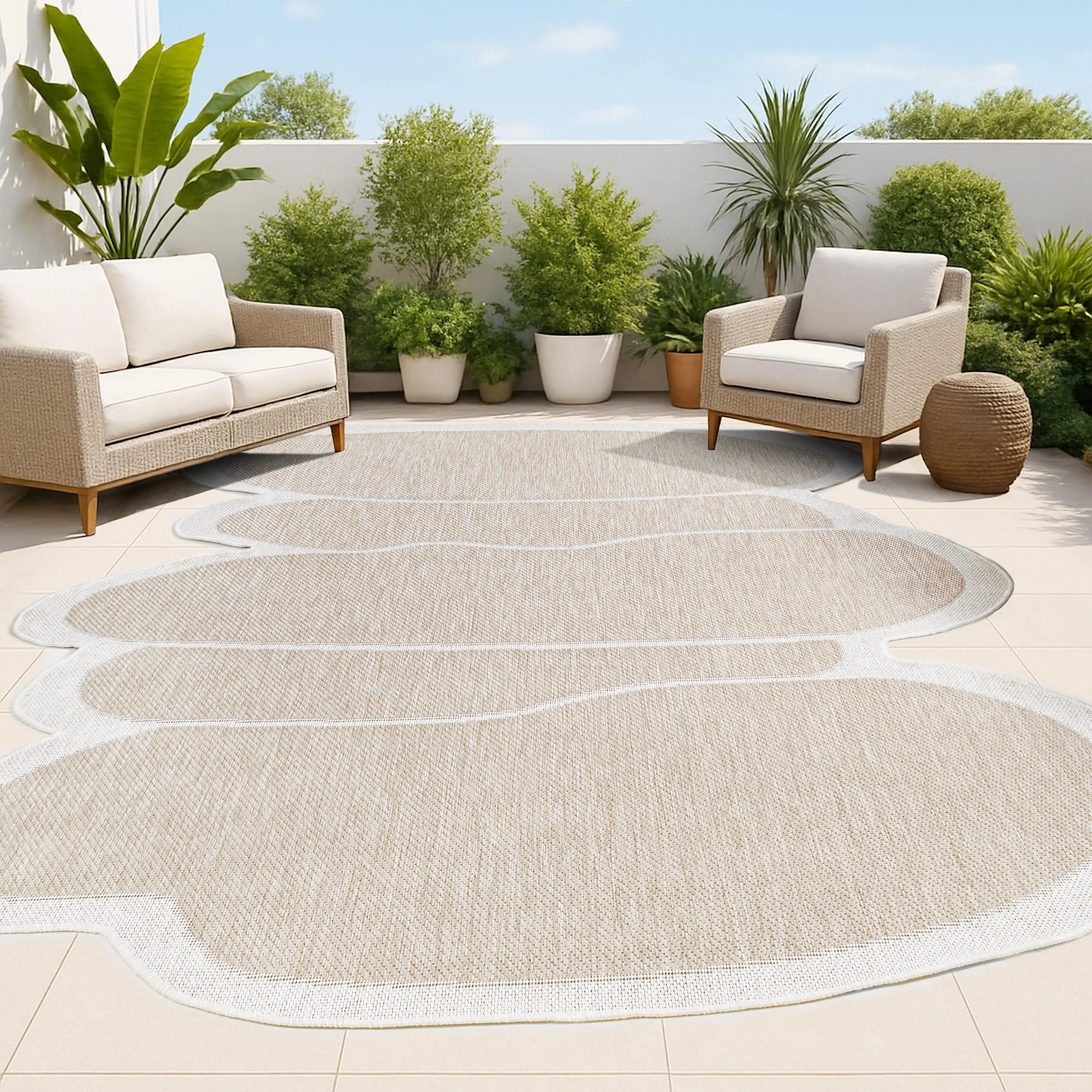Jasper Modern Rustic Abstract Area Rug