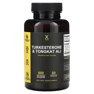 Humanx Turkesterone & Tongkat Ali, 60 Capsules