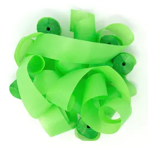 Light Green Tissue Paper Streamers - 30 Rolls (1/2" x 18')