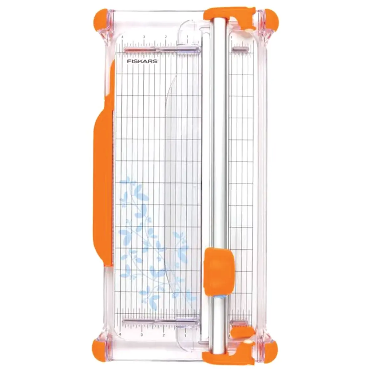Fiskars Deluxe Rotary Paper Trimmer (28 Mm), Clear and Orange Fiskars Brands Inc