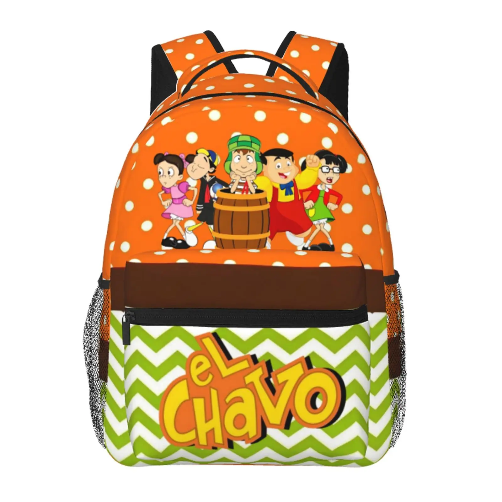 El chavo Backpack Chavo Shoulder Bag utility El chavo del ocho party supplies Laptop Bagpack for Men Women Bookbag for family and friends commemorative gift