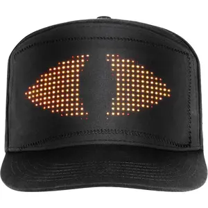Gelrova LED Hats Programmable Full Color Display Message Costume Cool Novelty Hat for Party APP Control Masks Comfortable High Quality