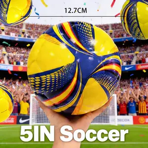 Classic Football, Full Color Print PU Material, Soft Touch and Grip, Waterproof Durable High Elastic, Soccer Entertainment, World Cup Gift