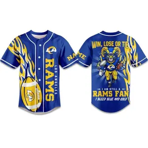 Personalized I Am Still A Rams Fan I Bleed Blue And Gold Jersey