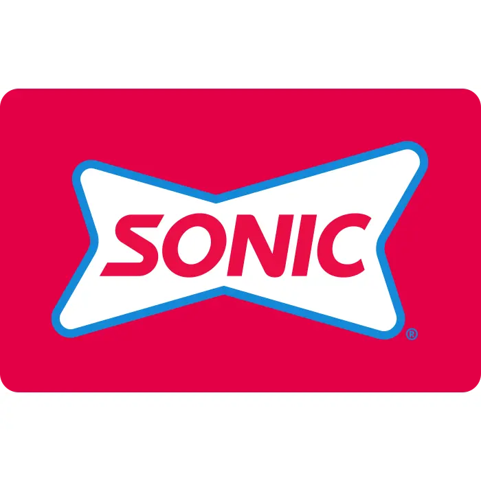 SONIC Drive-In eGift Card | Burgers, Shakes, Slushes & Drinks