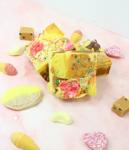 Sweet Banana Caramel BUBS 4oz Shea Butter Vegan Cruelty Free Soap Bar