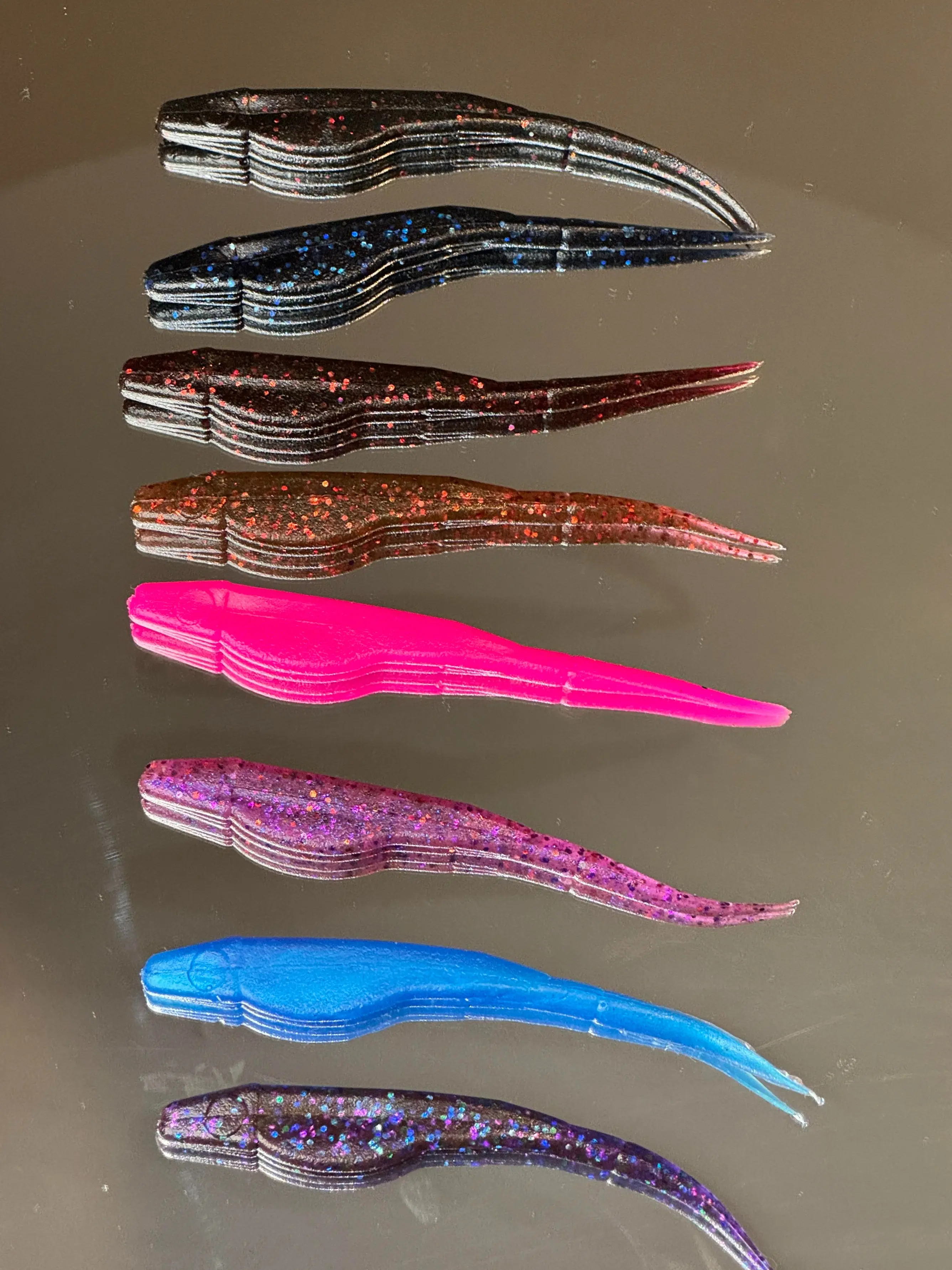 Fluke Rubber Fishing Lure