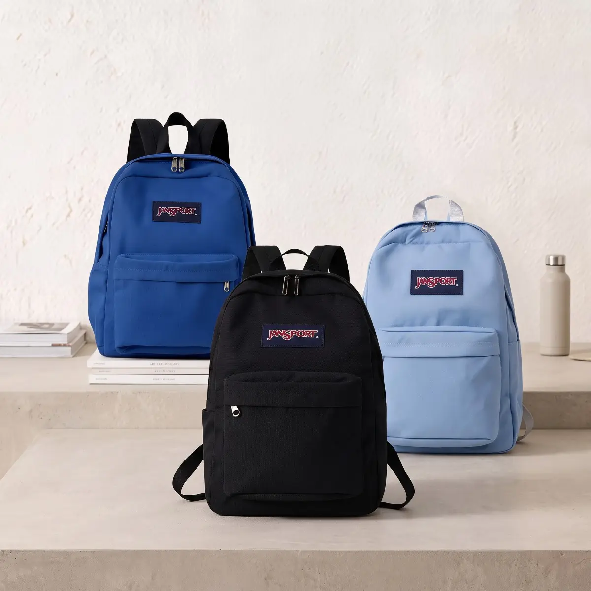 JanSport SuperBreak One Backpack - Durable, Lightweight Bag with 1 Main Compartment, Front Utility Pocket with Built-in Organizer, Premium Backpack