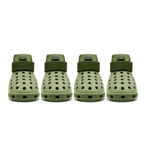 Dog Shoes for Hot Pavement - Dog Shoe for Small & Medium & Large Dogs, Dog Boots Paw Protectors, Easy ON & Off, Non-Slip, Waterproof, Easy-Clean Dog Booties for Beach and Snow