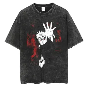 [Sale off up to 30%] Anime Naruto Pain T Shirts Men Women Cotton Harajuku T-Shirts, Unisex Short Sleeve Tee T-Shirt, cotton menswear Top Tshirt