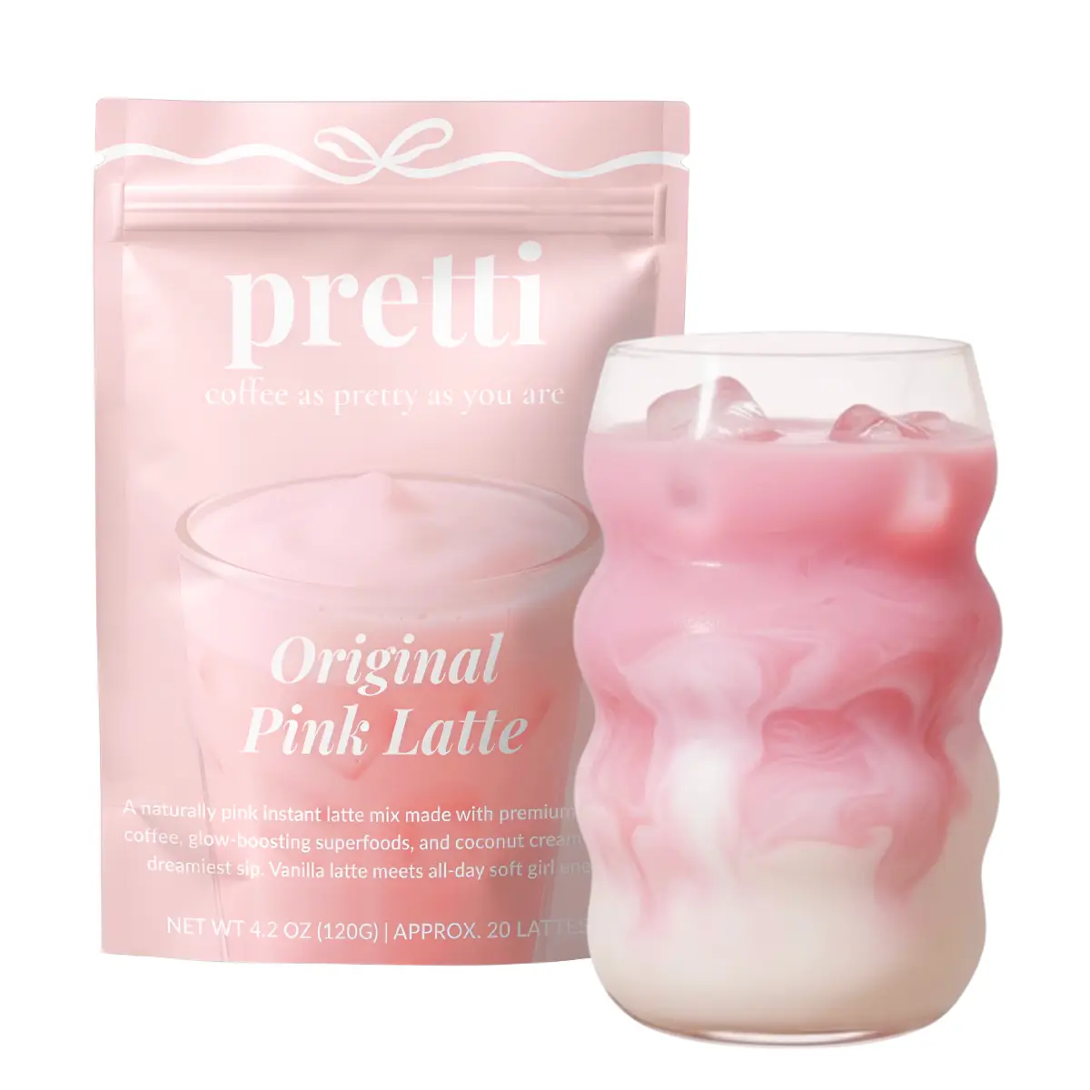 PRETTI Naturally Pink Latte PRETTI Naturally Pink Latte