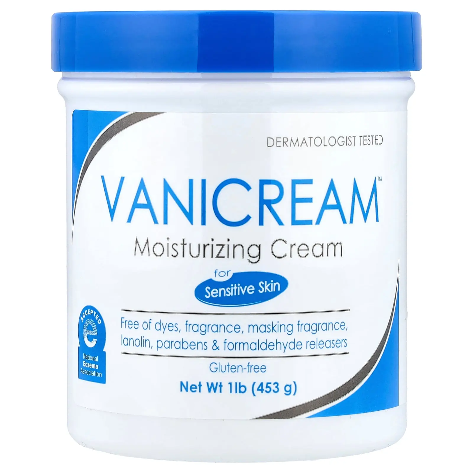 Vanicream Moisturizing Cream, For Sensitive Skin, Fragrance Free, 1 lb (453 g) Vanicream Moisturizing Cream, For Sensitive Skin, Fragrance Free, 1 lb (453 g)