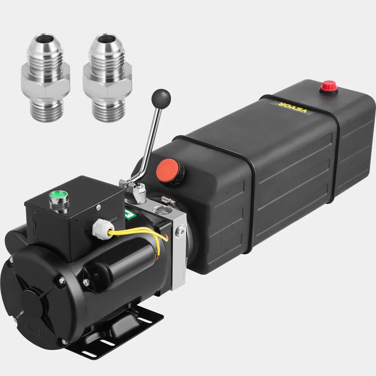 【summerfinds】VEVOR Hydraulic Pump 2950 PSI 60HZ Hydraulic Power Unit 3 HP 220V Hydraulic Power Pack for 2 & 4 Post Lifts Car Lift Hydraulic Power Unit with 3.5 Gallon Reservoir