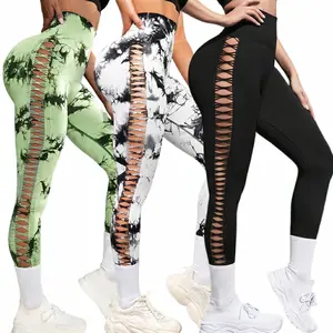 3 Pieces High Waist Fitness Leggings for Women, Elastic Soft Yoga Pants for Women, Abdominal Control Exercise Exercise Leggings Stretch Fabric Activewear Breathable Sporty Bottoms