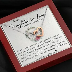 To My Daughter In Law Gift from Mother In Law on Wedding Gift, Future Daughter-In-Law Jewelry, Gift For Daughter In Law, Daughter in Law Gift from Mother-in-law, Daughter in Law Necklace, Daughter in Law Wedding Gift for Daughter-in-law or Bride
