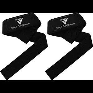 Anti-Slip Lifting Wrist Straps for Deadlifts & Weightlifting, 60cm, Neoprene Wrist Support