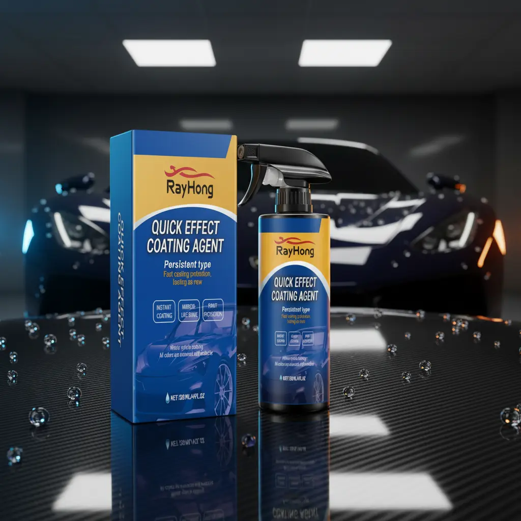 1pc Vehicle Ceramic Coating Spray - Car Paint Protection, Scratch Fix, High Gloss Ceramic Shine, Mirror Gloss, Glossy Waterless Wash, Surface Cleaner, Hydrophobic Layer, Easy-Apply Car Detailing Tool