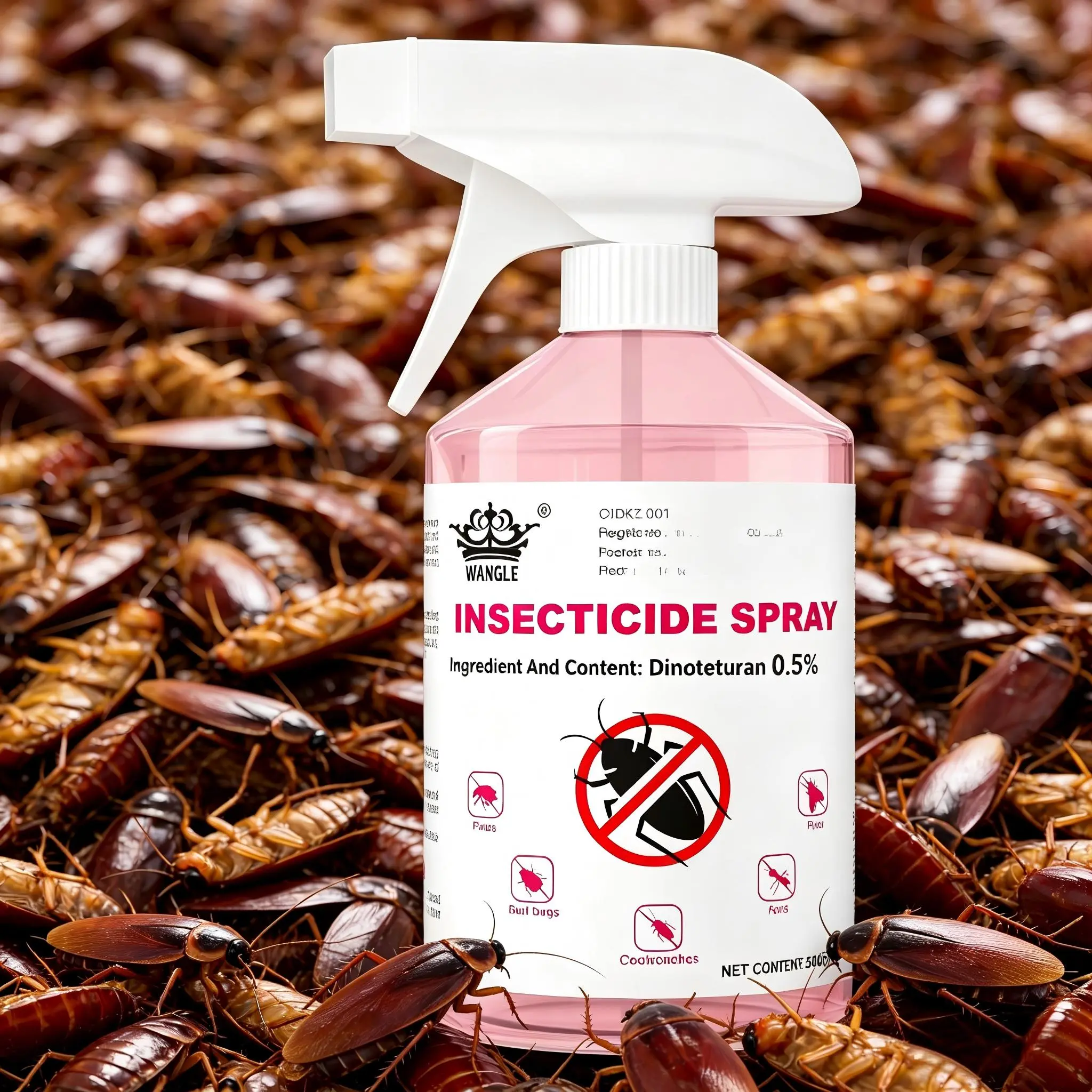 3rd-Generation Handheld Insect Killer Spray, Roach Solution Kills 40+ Household Pests (Cockroaches, Ants, Spiders, Bed Bugs), Pet & Human-Safe When Used As Instructed, Indoor & Outdoor Home Pest Control Supply, Ant Killer Indoor Insect Control