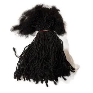 Interlocked human hair loc Extensions