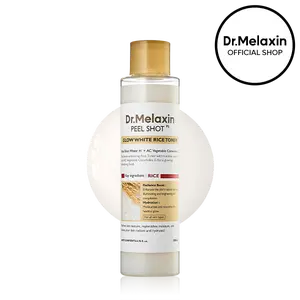 [Dr.Melaxin Official] Peel Shot Glow Rice Toner | Skin Texture, Hydration, Soothing | Korean Cosmetics | 6.76 fl.oz.