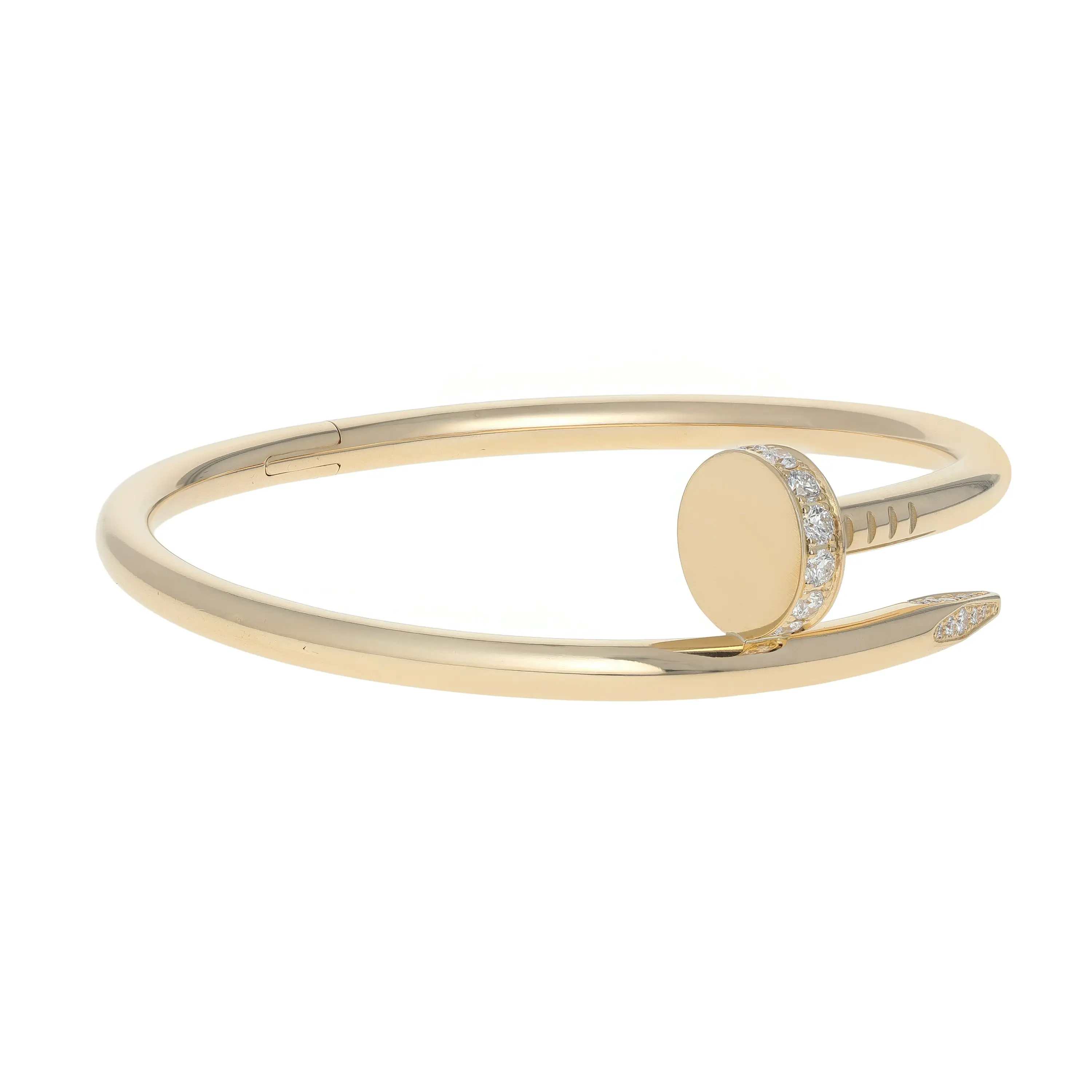 Pre-owned Cartier Juste Un Clou Bangle Bracelet