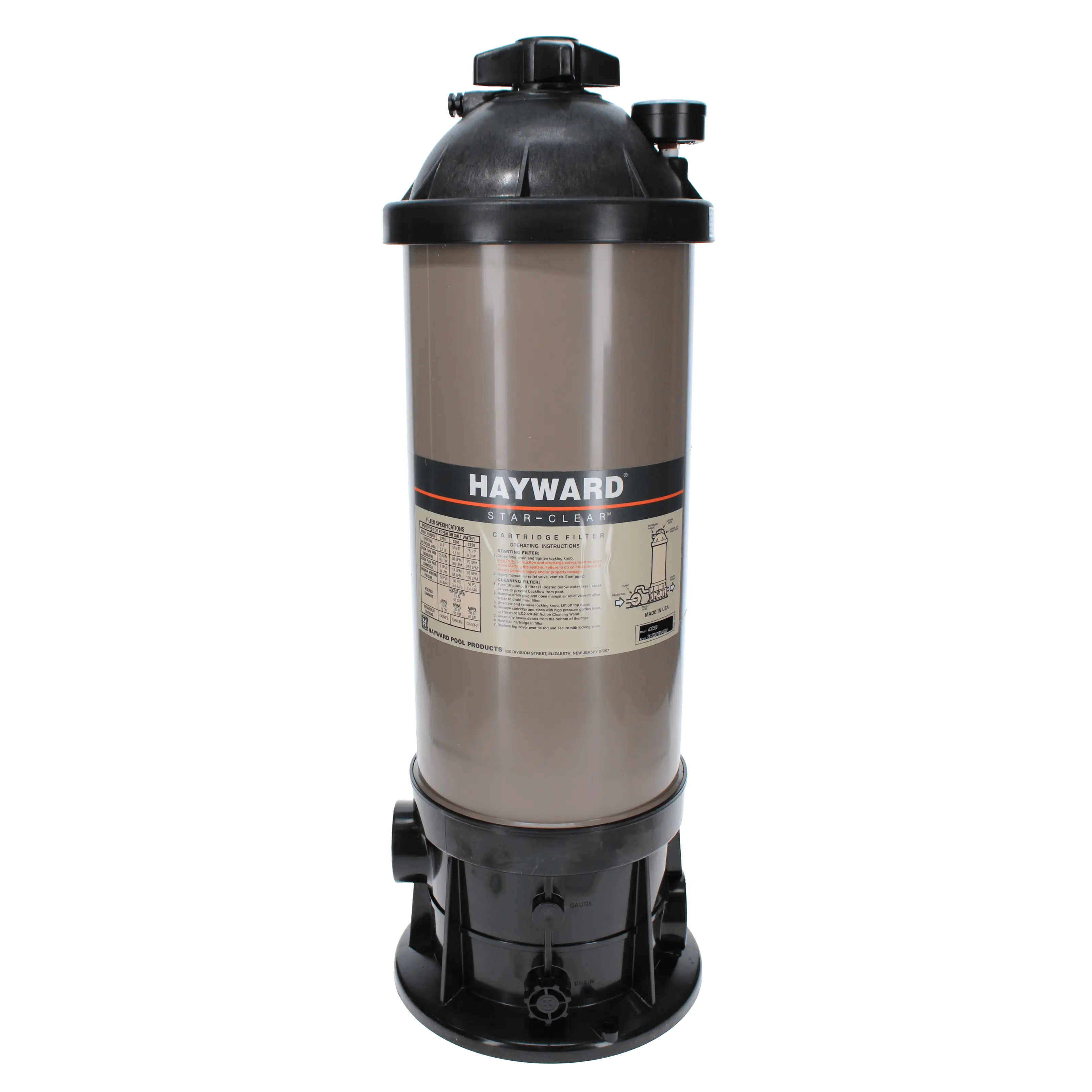 Hayward Star-Clear 50 sq ft Cartridge Filter