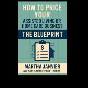 Martha Janvier's Blueprint for Pricing Assisted Living or Home Care Business - Essential Guide by ALF Core Administrator-Trainer