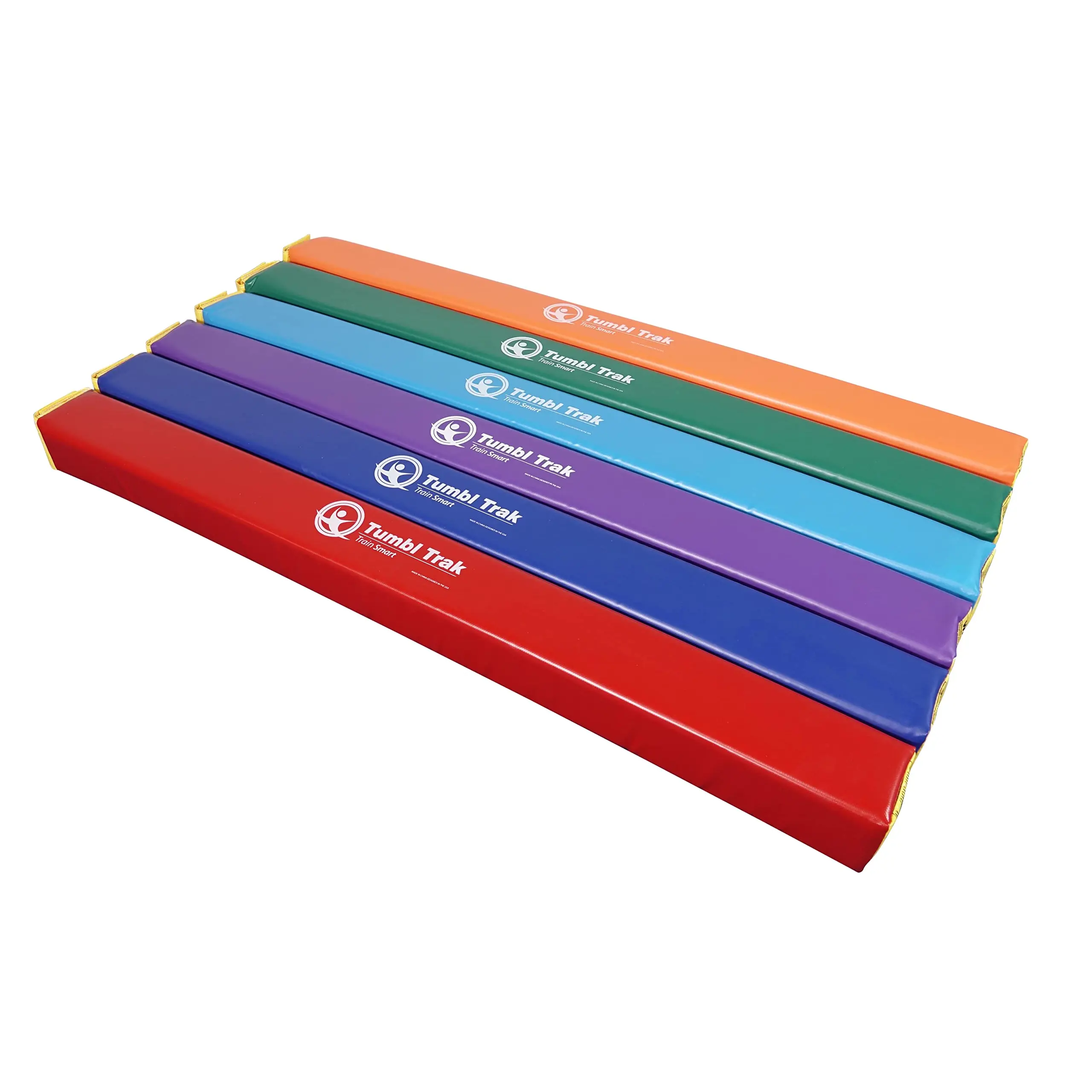Tumbl Trak 4 Foot Fun Stick 6 Pack - Versatile Gymnastics, Cheer, and Dance Foam Obstacle - Colors May Vary