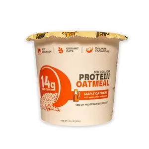 Beef Collagen Protein Oatmeal – Maple Oatmeal (12-Pack)