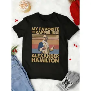 My favorite rapper? Alexander Hamilton 🇺🇸 | Hamilton musical vibe tee 90s  graphic  tees