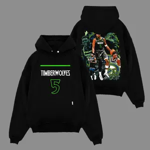 [Go-Sports] Ant Man - Anthony Edwards 5 For Wolves Nation Premium Cotton Hoodie Sweatshirt T-Shirt (Made In US), Ant-Man Hoop Fans Shirt, Game Day Outfits, Gift For Wolves Basketball Fans, Basketball Graphic Tee Hoodie