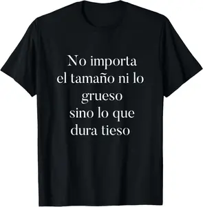 100% cotton Unisex Camiseta Chistosa en Espanol Funny Tee in Spanish T-Shirt