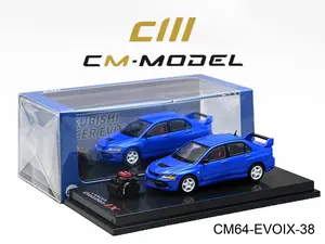 CM MODEL 1:64 SCALE Mitsubishi Lancer Evo IX with engine CM MODEL 1:64 SCALE Mitsubishi Lancer Evo IX with engine