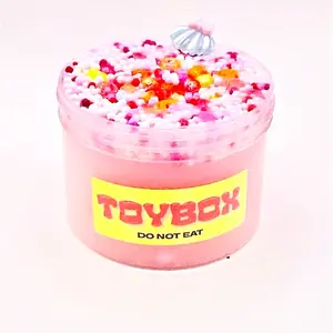 Toybox 8oz thick and glossy, Floam fun freebies with every order