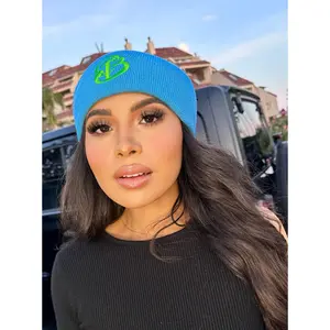 Bubble Gum Blue Cali Baby - Beanie